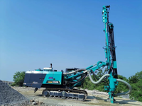 Foreuse rotative SWDM240H, couple de 248 KN.m, profondeur de 69 m, pour la construction et le forage de puits d'eau