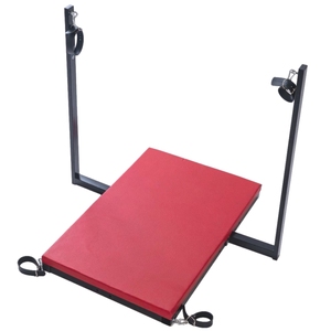 Lit BDSM pliable en bois premium avec combo de menottes et machine à godemiché silencieuse pour jeu érotique adulte, outil de punition - Product Image 4