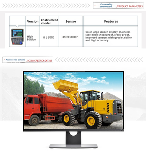 Großhandel Frontend Bucket Loader Waagen, Hydraulic <span class=keywords><strong>Scale</strong></span> System an Bord Wiege radlader - Product Image 3