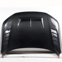Capot moteur en fibre de carbone pour Honda Civic Type R FL5 2022-2025, capot avant en carbone sec avec aérations latérales
