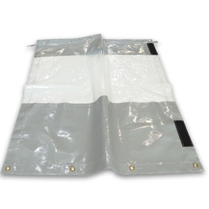 650GSM in <span class=keywords><strong>PVC</strong></span> <span class=keywords><strong>per</strong></span> esterni telone trasparente trasparente rivestimento impermeabile occhielli intrecciati tenda modello solido <span class=keywords><strong>per</strong></span> balcone auto - Product Image 1