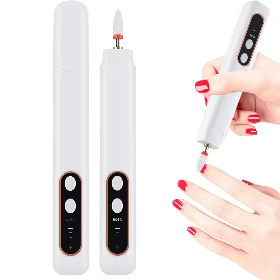 Hot Selling Portable Rechargeable Nail Drill File Rechargeable Manicure Nail Drill for Acrylic Nail