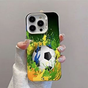 Coques de téléphone antichoc tendance football pour <span class=keywords><strong>iPhone</strong></span> 17 Air 16 15 Plus Pro Max 14 13 12 <span class=keywords><strong>11</strong></span> – Housse de protection anti-chute <span class=keywords><strong>personnalisée</strong></span> - Product Image 2
