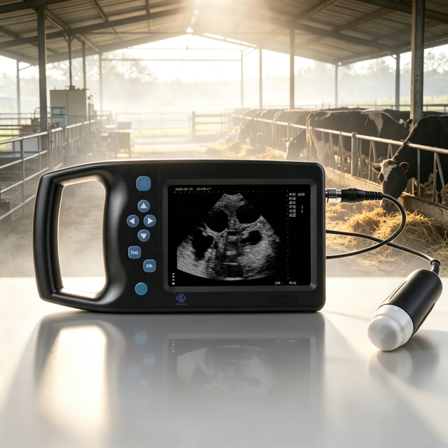Handheld Vet Ultrasound Scanner Palm Ultrasound Scanner for Dog Pig Cow