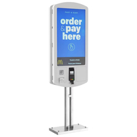 Quiosco de pedido automático en restaurante Quiosco de pedido de autoservicio Quiosco de pedido de alimentos