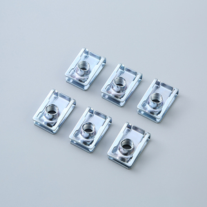 Ô Tô Thép không gỉ Fastener vít loại M6 M4 M10 U hình mùa xuân Clip <span class=keywords><strong>Nut</strong></span> Nickel mạ tốc độ snap ốc vít - Product Image 3