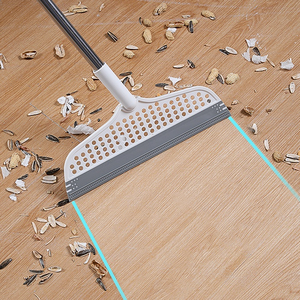 2024 haute qualité magique Silicone multi-usages raclette ménage vadrouille acier balai pelle à poussière en gros en plastique fenêtre verre - Product Image 5