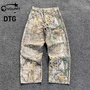 Hersteller Custom All Over Real Tree DTG Gedruckte Arbeit Tarnhose Man Pocket <span class=keywords><strong>Camo</strong></span> Baggy Cargo <span class=keywords><strong>Pants</strong></span> Men - Product Image 1