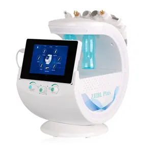 Smart Ice Blue 6 in Máquina de limpeza facial para cuidados com a pele sem análise de detecção de pele