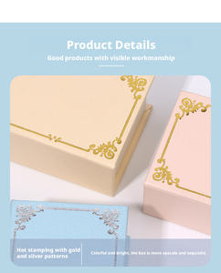 Boîte à bijoux en forme de livre en papier artistique avec intérieur en éponge, style européen, couvercle rabattable magnétique, bronzage personnalisable, boîte cadeau pour bijoux - Product Image 6