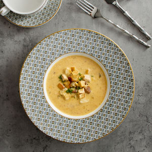 Juego de Vajilla Nórdica de Cerámica JQY con Platos y Tazones, Tazones para Sopa, Juego de Porcelana para Café y Té, Suministros para Hoteles y Restaurantes - Product Image 3