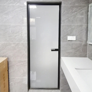 Porte coulissante intérieure en aluminium et verre, design moderne, très étroite, étanche, ouverture latérale, classe <span class=keywords><strong>de</strong></span> résistance au <span class=keywords><strong>feu</strong></span> - Product Image 2