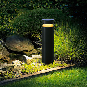 Lampu Bollard <span class=keywords><strong>LED</strong></span> Lampu Luar Ruangan IP65 Perlengkapan Taman <span class=keywords><strong>LED</strong></span> Sudut Sinar 360 Derajat - Product Image 2