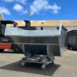 Heavy-Duty Self-Dumping High Capacity Forklift-Attachable for Industrial Waste Self Dumping Self Dumping - Product Image 4