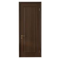 Porte en bois coupe-feu de 90 minutes pour bâtiment commercial et usage intérieur d'hôtel.
