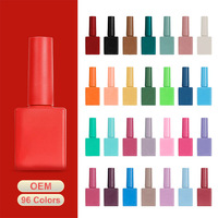 94 Couleurs En Gros Oem Marque Privée Coloré Uv Led Gel Vernis Semi Permanent Soak Off Gel Vernis À Ongles Pour Ongles Art Salon