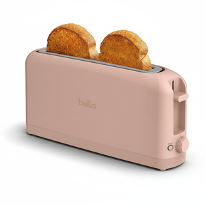 2-Slice Slim Kitchenware <b>Toaster</b> with 6-Setting Shade Control Reheat Cancel Buttons for Sourdough 10' Cord Fits Anywhere - Product Image 2