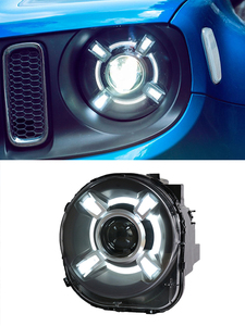 Nuevos Faros <span class=keywords><strong>LED</strong></span> para Renegade 2016-2021 <span class=keywords><strong>con</strong></span> DRL y <span class=keywords><strong>Ojo</strong></span> <span class=keywords><strong>de</strong></span> Ángel HID, 5000 Lúmenes, 5500K - Product Image 5
