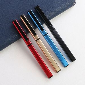 High Quality Custom Logo Promotional Roller Ball <b>Pen</b> Metal Ballpoint <b>Pen</b> with Square Handle for School and Business Writing - Product Image 1