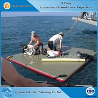 Haute Qualité Petit Gonflable PVC Flottant pour Ponton À Vendre