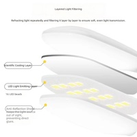 Lampe de bureau LED tactile rechargeable de haute qualité, à intensité variable, pour ordinateur, chevet et lecture