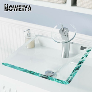 2021 Mới Tùy Chỉnh Màu Sắc Hình Tròn Boong Núi Lỗ Duy Nhất Thác Tap Hiện Đại Sang Trọng Brass Vòi Tắm Bồn Rửa Lưu Vực Vòi - Product Image 2