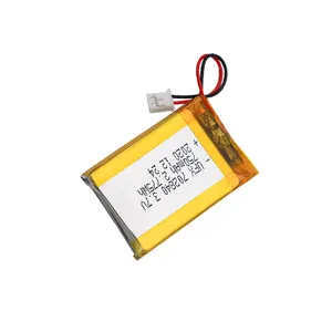 China Lithium Ion Cells Factory Wholesale Smart Door Lock Battery UFX 702840 750mAh 3.7V Polymer Li-ion Battery