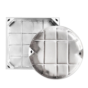 Couverture de trou d'homme invisible en acier inoxydable de nouveau style moderne couverture de puits de renfoncement durable pour Park Villa Wall Road Facili - Product Image 3