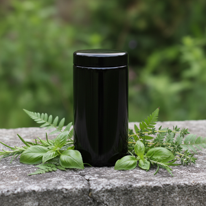 Etiqueta Adhesiva Personalizada con Logotipo Grabado con Láser, Frasco de Vidrio Ultravioleta Oscuro de 1000 ml Extra Grande con Tapa de Rosca - Product Image 1