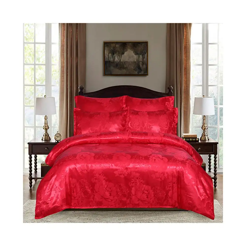 High-quality bed linen set luxury customized pattern bedding bed linen set
