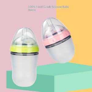 Biberón de Boca Ancha <span class=keywords><strong>con</strong></span> Tetina Simulada de <span class=keywords><strong>Leche</strong></span> <span class=keywords><strong>Materna</strong></span> <span class=keywords><strong>para</strong></span> Bebés, Suave y Flexible, Tipo Arco - Product Image 5