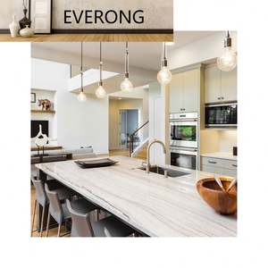 Encimera de Cocina Prefabricada de Granito Blanco, Encimera de Isla de Cuarcita Brasil <span class=keywords><strong>Mont</strong></span> <span class=keywords><strong>Blanc</strong></span> - Product Image 3