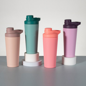 silverjet Stainless Steel Vacuum Insulated Protein Shaker <b>Cup</b> 750ml Gradient Color For Gym Sports Outdoor Use - Product Image 4