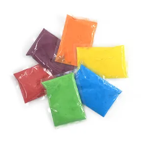 New Custom Gender Reveal Rainbow Smoke Non Toxic Color Run Holi Powder Natural For Festivals Celebrations Birthday Party Popper