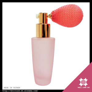 35ml Cylinder Glass <b>Perfume</b> Bulb <b>Atomizer</b> with Hot Stamping Customizable Capacity <b>Perfume</b> Sprayer - Product Image 2