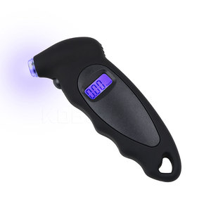 Digital Tire Pressure Gun <b>Car</b> Tire <b>Inflation</b> Gun LED LCD Night Light Display Electronic Digital Tire Pressure Gauge - Product Image 2