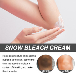 Jaysuing Organic Vegan Whitening <strong>Cream</strong> <strong>Snow</strong> Bleach Underarms Bikini Area Face Vitamin C Moisturizing Repairing Night for Women - Product Image 3