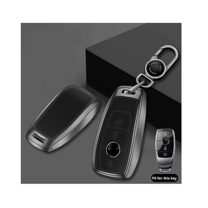 Material de aleación de Zinc de Metal, accesorios de cubierta de llavero de coche, modelo para <span class=keywords><strong>Mercedes</strong></span> Benz, bolsa de llave, accesorio de soporte de funda de llave de coche - Product Image 1