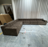 Ensemble de canapés en tissu de Style contemporain, meubles de salon modernes, meubles exquis, modèles modulaires, canapé doux