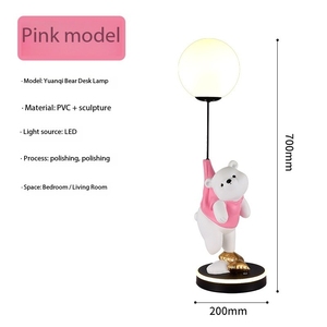Moderna Lampada Elettrica a Forma di Orso Polare in Resina per Decorazione di Soggiorno, Scrivania e Vetrinetta del Vino - Product Image 6