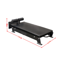 Chaise de musculation professionnelle réglable pour l'entraînement des hanches, des ischio-jambiers et des fessiers, type banc romain