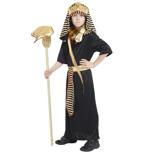 <span class=keywords><strong>Disfraz</strong></span> <span class=keywords><strong>de</strong></span> Faraón Egipcio para Niños, Color Negro y Dorado, <span class=keywords><strong>Disfraz</strong></span> <span class=keywords><strong>de</strong></span> Rey <span class=keywords><strong>de</strong></span> Egipto - Product Image 4