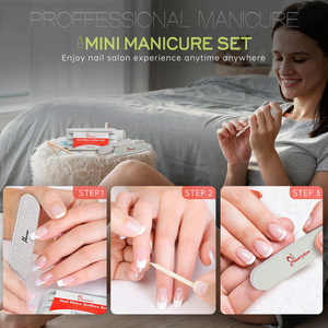 Kit professionnel d'outils de manucure : limes à ongles et tampons rectangulaires pour le soin des ongles - Product Image 2