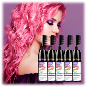 fashion ammonia free natural magic comb colourfulhaircolorcream