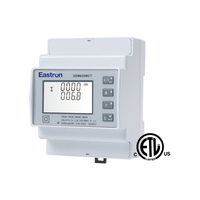 Medidor de Energía Multifunción Trifásico Eastron SDM630MCT con Certificación ETL, Operado por CT, RS485 Modbus, Montaje en Riel DIN