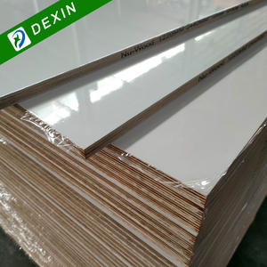 Hoja de madera contrachapada de melamina recubierta de UV de alto brillo, 1220mm x 2440mm, para Decoración - Product Image 5