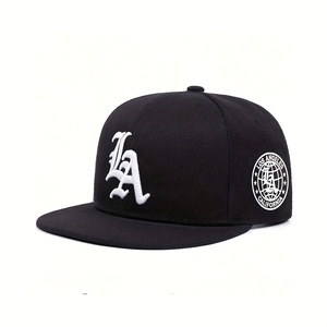 Gorra de Béisbol de Estilo Nuevo para Envío Directo Transfronterizo, Bordada, de Visera Plana, Unisex, para Protección Solar, Estilo Urbano, de 6 Paneles, Ajustable y a Rayas - Product Image 2