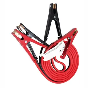 8-Gauge Jumper Battery Cables 12 Ft Booster Jump Start /Jumperケーブル/Jumper LeadでBlister包装