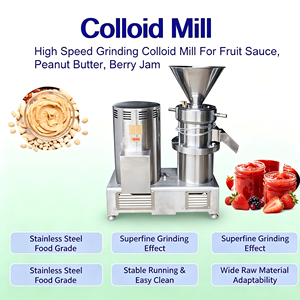 Molino de Salsa de Maní de Acero Inoxidable de Bajo Precio y Alta Eficiencia, Capacidad de 200 kg/h, Gran Venta - Product Image 1