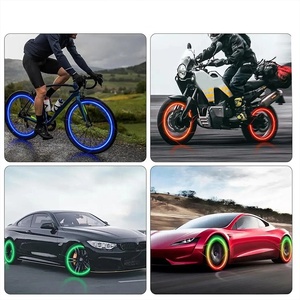 Lumières de style automobile, lampe de moyeu, lumière LED pour <span class=keywords><strong>valve</strong></span> de pneu de moto, vélo, <span class=keywords><strong>voiture</strong></span>, capuchon de <span class=keywords><strong>valve</strong></span> <span class=keywords><strong>lumineux</strong></span> - Product Image 6